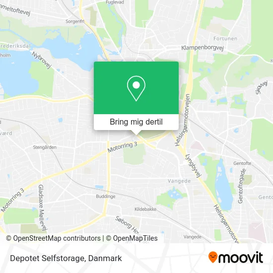 Depotet Selfstorage kort