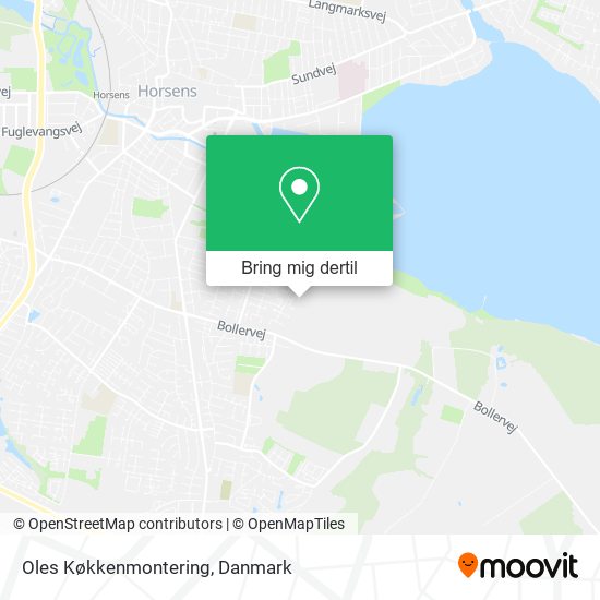Oles Køkkenmontering kort