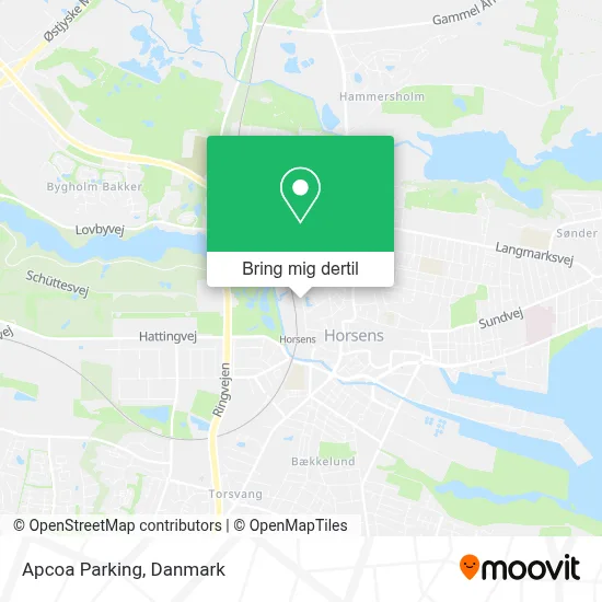 Apcoa Parking kort
