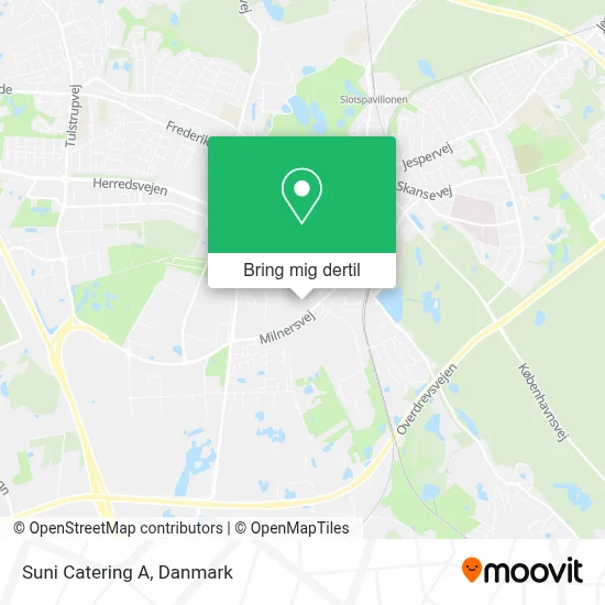 Suni Catering A kort