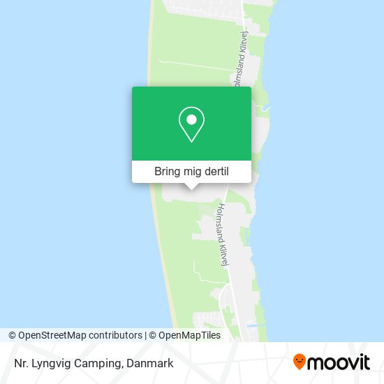 Nr. Lyngvig Camping kort