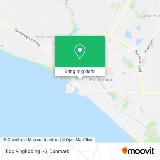 Edc Ringkøbing i/S kort