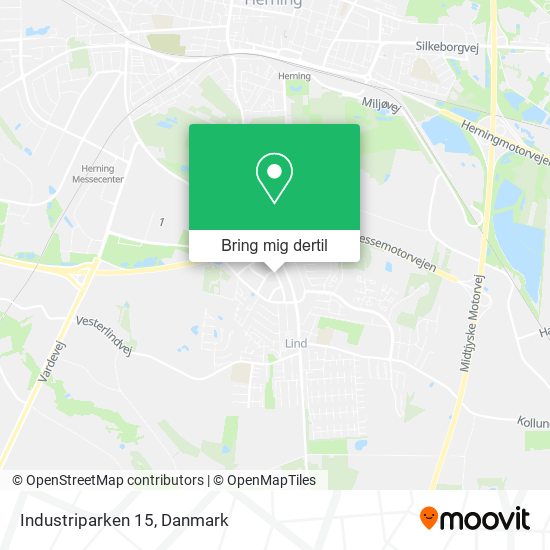 Industriparken 15 kort