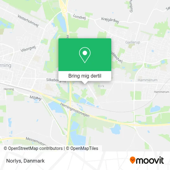 Norlys kort