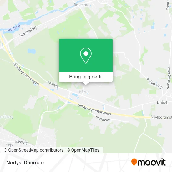 Norlys kort