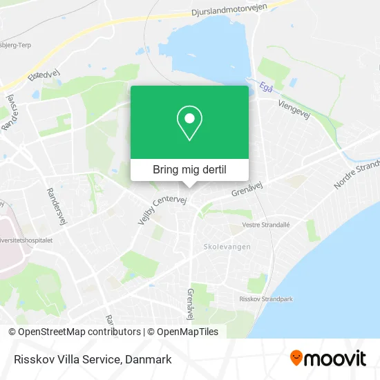 Risskov Villa Service kort