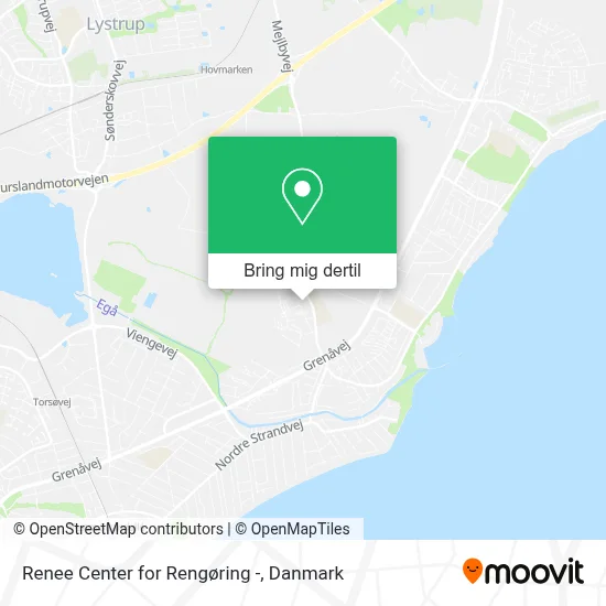 Renee Center for Rengøring - kort