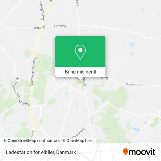 Ladestation for elbiler kort