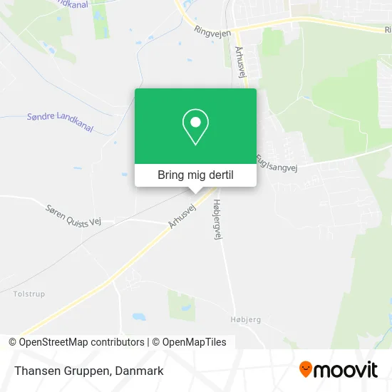Thansen Gruppen kort