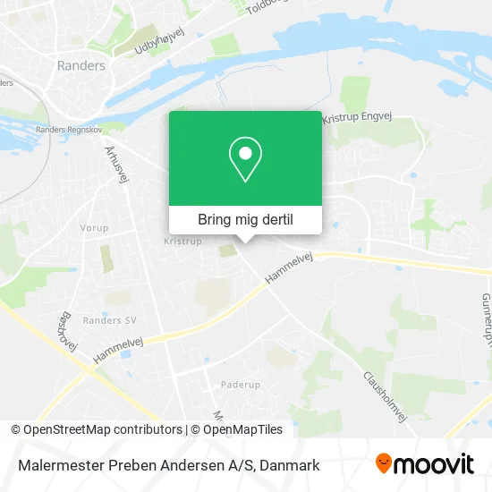 Malermester Preben Andersen A / S kort