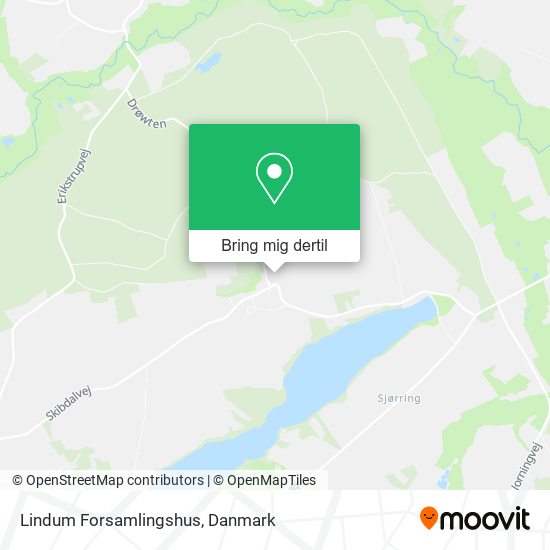 Lindum Forsamlingshus kort