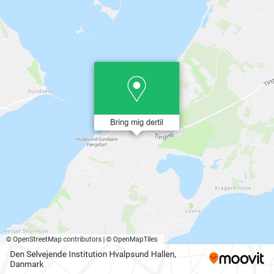 Den Selvejende Institution Hvalpsund Hallen kort