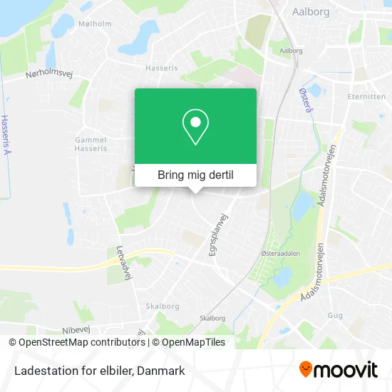 Ladestation for elbiler kort