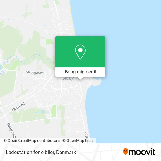 Ladestation for elbiler kort