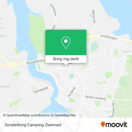 Sonderborg Camping kort