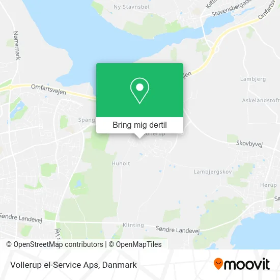 Vollerup el-Service Aps kort