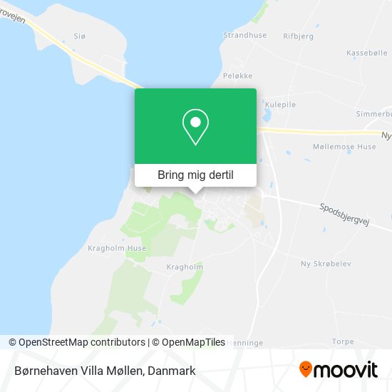 Børnehaven Villa Møllen kort