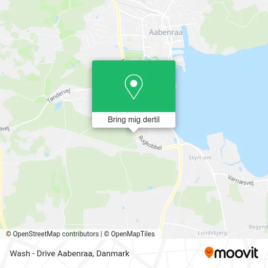 Wash - Drive Aabenraa kort