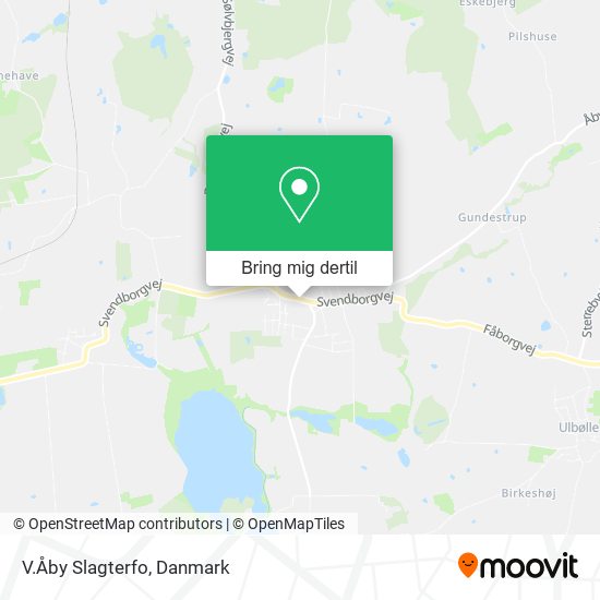 V.Åby Slagterfo kort