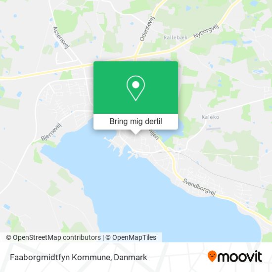 Faaborgmidtfyn Kommune kort