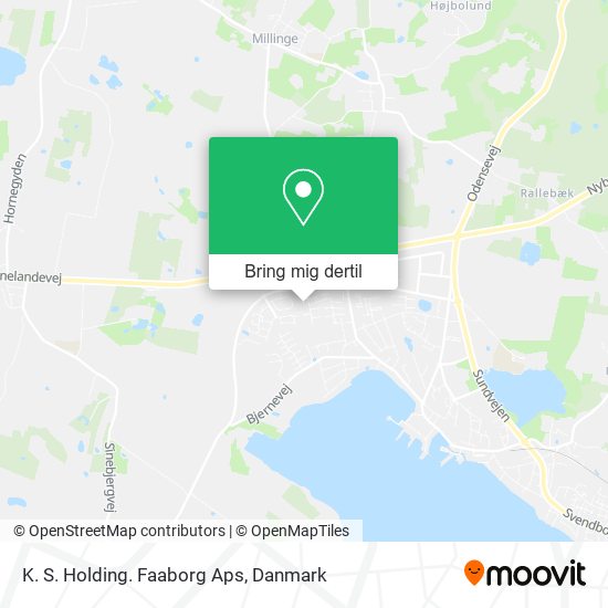 K. S. Holding. Faaborg Aps kort