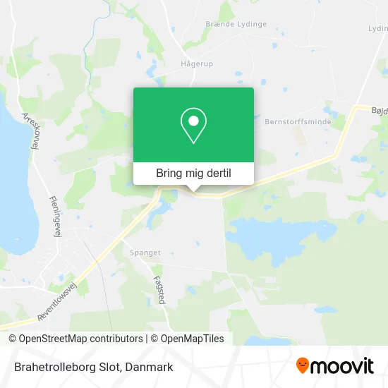 Brahetrolleborg Slot kort