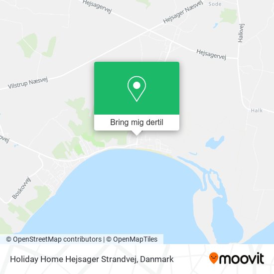 Holiday Home Hejsager Strandvej kort