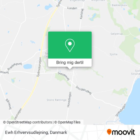 Ewh Erhvervsudlejning kort