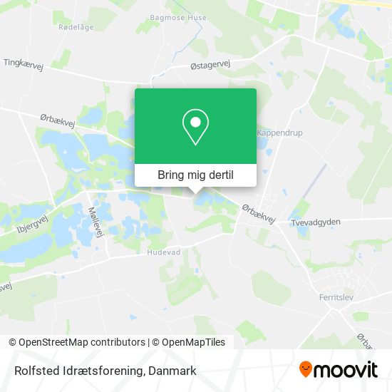 Rolfsted Idrætsforening kort