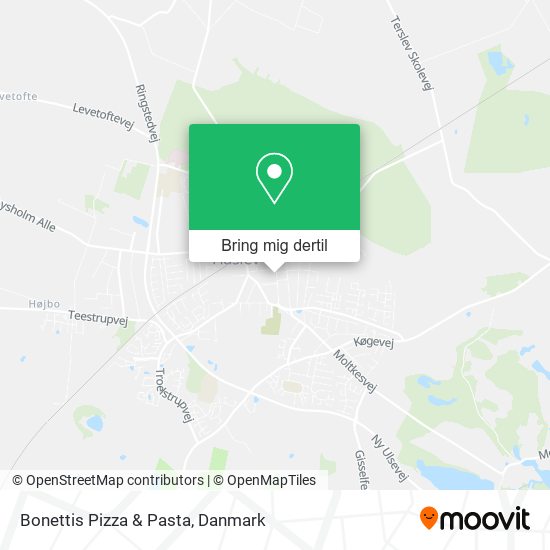 Bonettis Pizza & Pasta kort