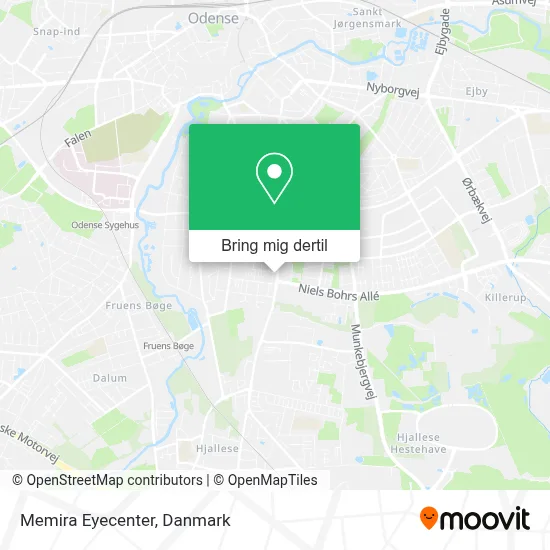 Memira Eyecenter kort