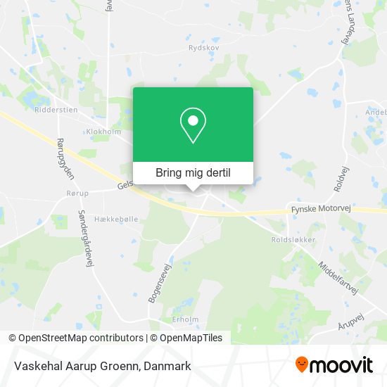 Vaskehal Aarup Groenn kort