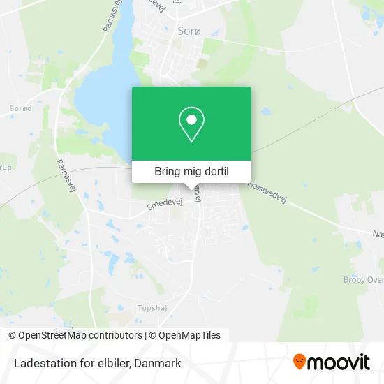 Ladestation for elbiler kort