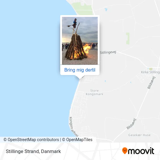 Stillinge Strand kort