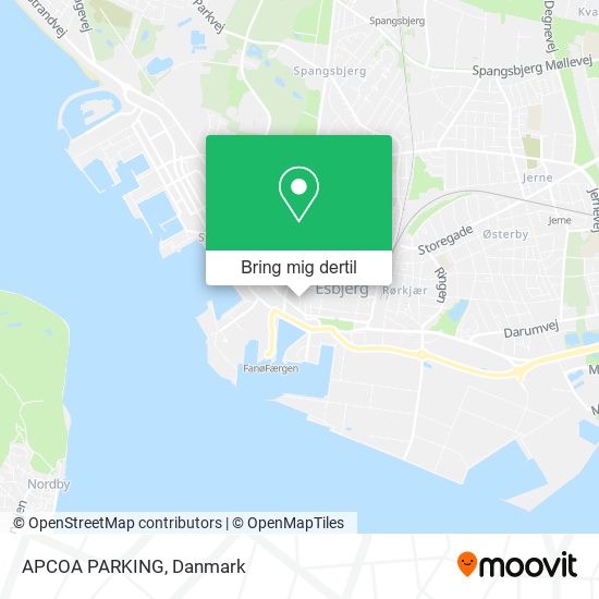 APCOA PARKING kort