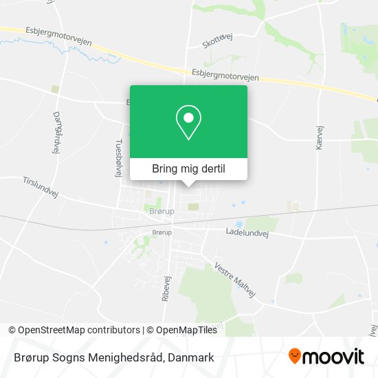 Brørup Sogns Menighedsråd kort