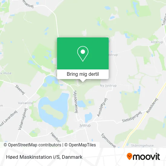 Høed Maskinstation i/S kort