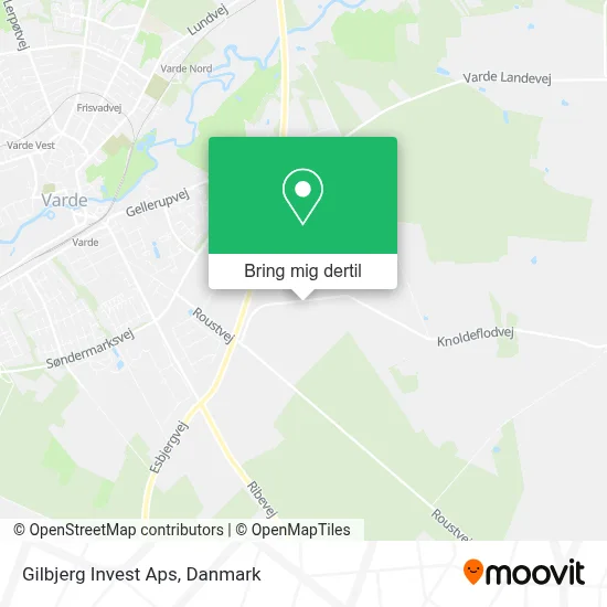 Gilbjerg Invest Aps kort