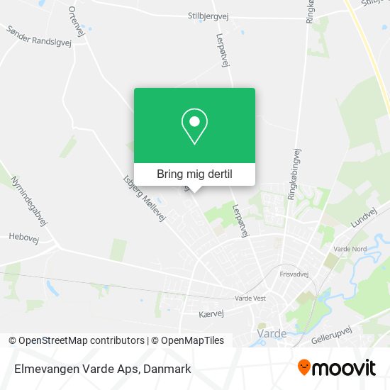 Elmevangen Varde Aps kort