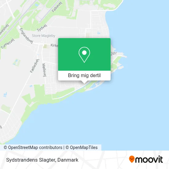 Sydstrandens Slagter kort