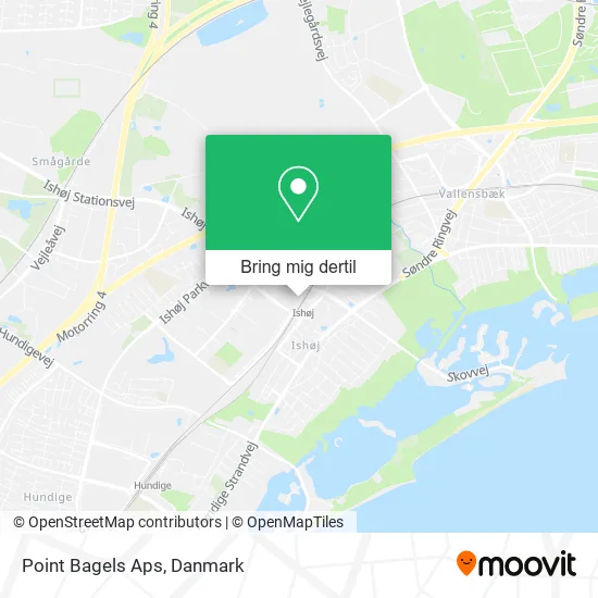 Point Bagels Aps kort