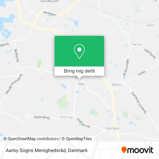 Aarby Sogns Menighedsråd kort