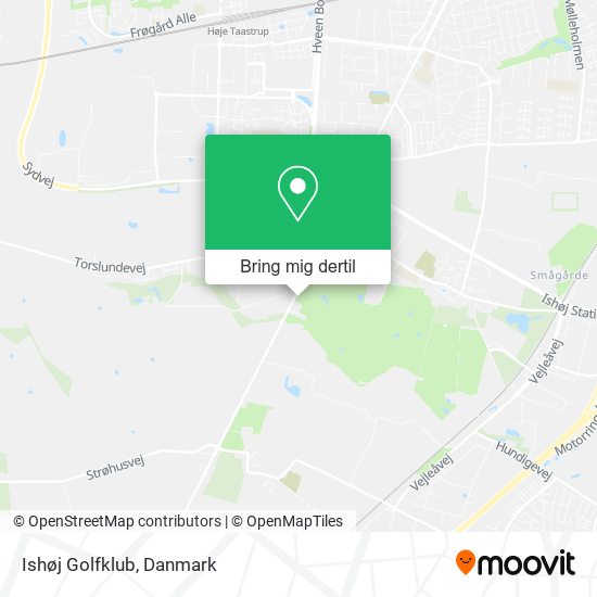 Ishøj Golfklub kort