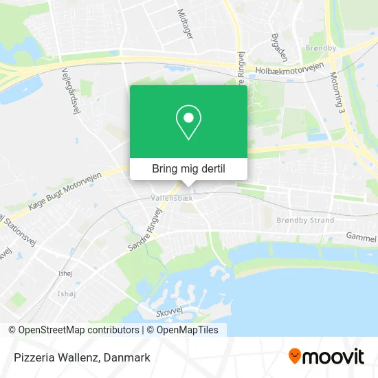 Pizzeria Wallenz kort