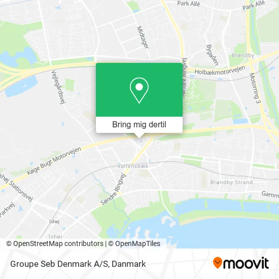 Groupe Seb Denmark A/S kort