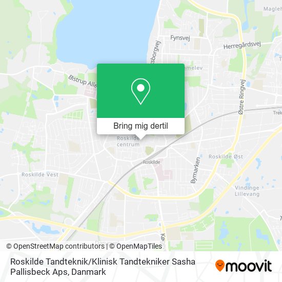 Roskilde Tandteknik / Klinisk Tandtekniker Sasha Pallisbeck Aps kort