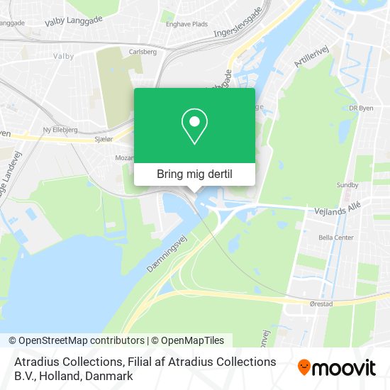 Atradius Collections, Filial af Atradius Collections B.V., Holland kort