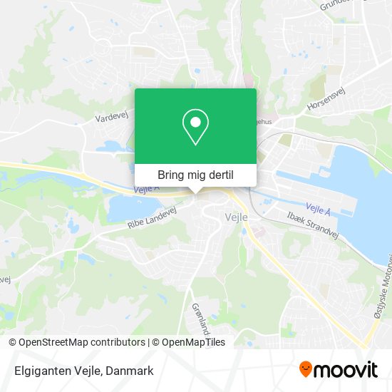 Elgiganten Vejle kort