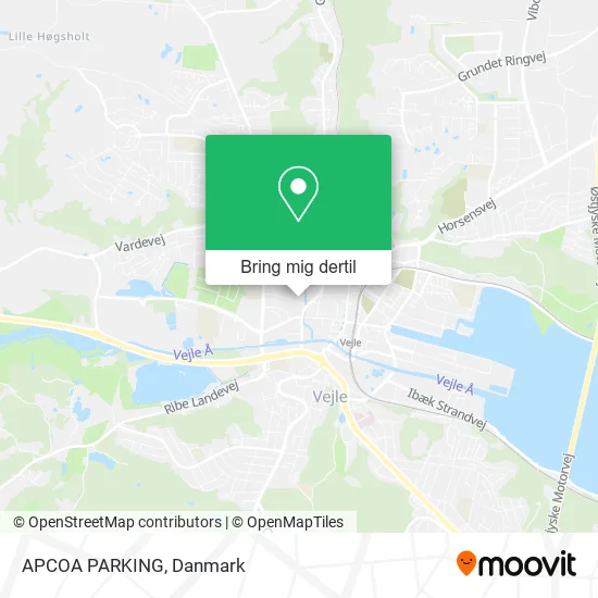 APCOA PARKING kort