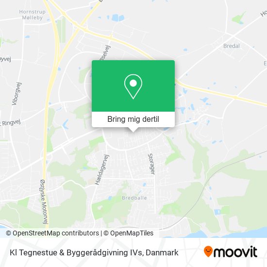 Kl Tegnestue & Byggerådgivning IVs kort